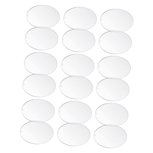 Support clé transparent de 120 pièces pour création de décors ronds