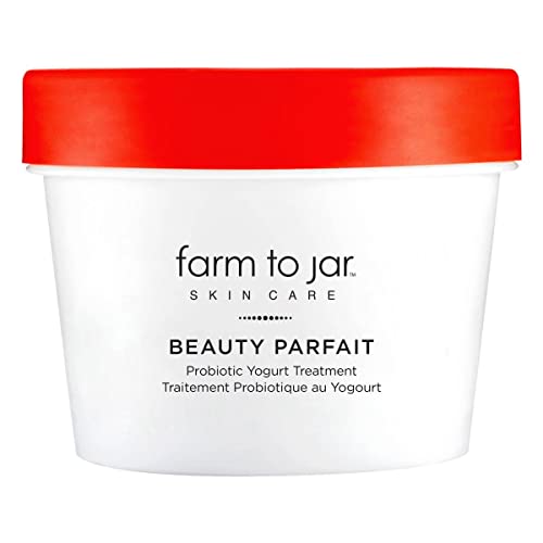 Aloette Beauty Parfait Probiotic Yogurt Treatment - Calming and Hydrating Mask - Infused with Natural Papaya Extracts - Reduces of Fine Lines and Wrinkles - Suitable for All Skin Types - 90 g