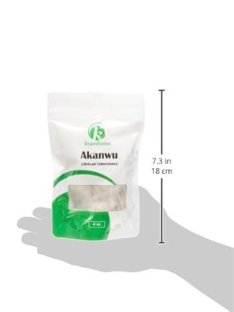 KOPABANA Akanwu (African Limestome) Kanwa | Kaun | Potash 4oz
