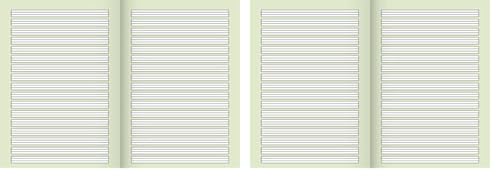 Brunnen Schulheft A4 Lineatur 02 (2er Pack)