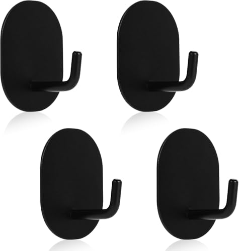 Dlilise Heavy Duty Magnetic Hooks 4 Pack - 2 LBS, Strong Hooks for Refrigerator, Fridge, Cruise Cabins, Kitchen, Key, Towel, Classroom, Grill