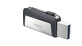 SanDisk Memoria Flash USB 256 GB para tu smartphone Android - Ultra Dual DriveType-C - USB 3 1