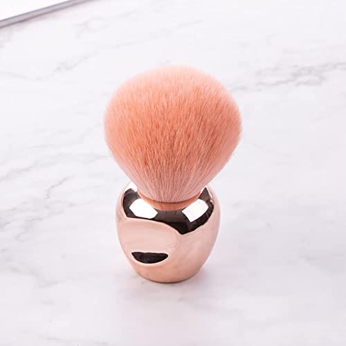 Unimeix Nail Dust Brush Big Round Head Nail Art Dust Powder Remover Cleaner Brush Or Acrylic Uv Gel Nail Arts Kabuki Nail Brushes For Cleaning (Rose Gold) #TOP7