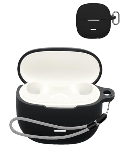 Redmi Buds 8 Active �p �P�[�X �J�o�[�yYANMONGI�z���C�����X �C���[�z�� �ی�J�o�[ �V���R�� �[�`�F�[���t�� ��LED���C�g �ϏՌ� �����h�~ �h�� �h�o �w��h�~ �L�Y�h�~ �[�d�֗� Redmi Buds 8 Active