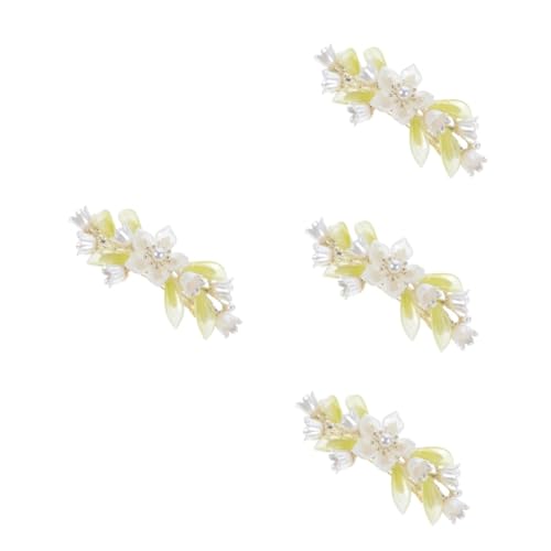 Barrette Métallique Accessoire de Cheveux Élégant Lot de 4 Pinces à Ressort