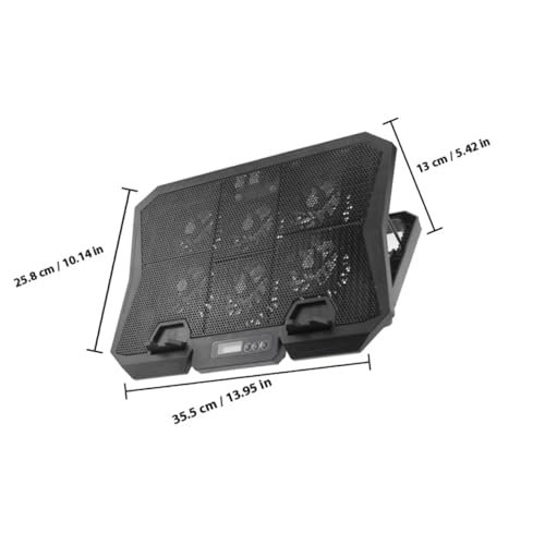 Base enfriadora para laptop SECFOU 15.6" con ventiladores silenciosos miniatura 2