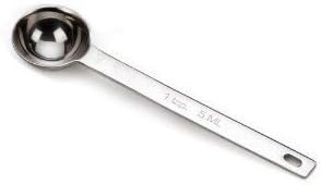 RSVP Endurance Individual Measuring Spoon, 1 tsp set of 2, Silver,