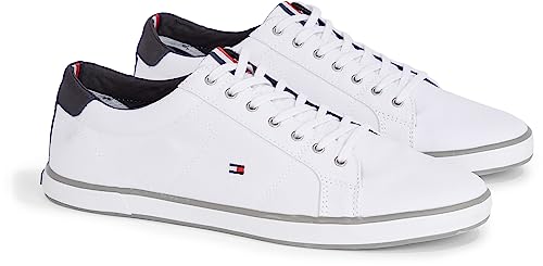 Preisvergleich Produktbild Tommy Hilfiger Herren Sneakers H2285Arlow 1D, Weiß (White), 48