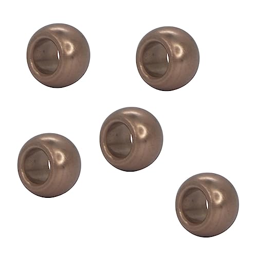 Reemplazo de rodamientos Motor de ventilador de refrigeración de eje de pasador de 5 uds., buje de bronce de hierro sinterizado con buje de rodamiento de bolas deslizante autolubricante de cobre