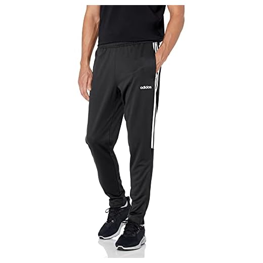 adidas Men's Sereno 19 Training Pants, Black/White, X-Large