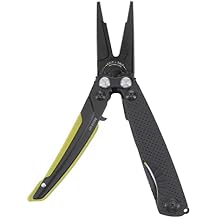 SOG Aegis MT Lightweight Compact Multi-Tool for Outdoor Use with Stainless Steel Clip-Point Blade and Pliers, Black/Moss