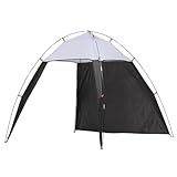 Refugio de sombra de viaje – Tienda de campaña de playa para acampar y pescar, cubierta solar portátil al aire libre | Estructura de protección UV de apertura rápida para picnic relajante, equipo de
