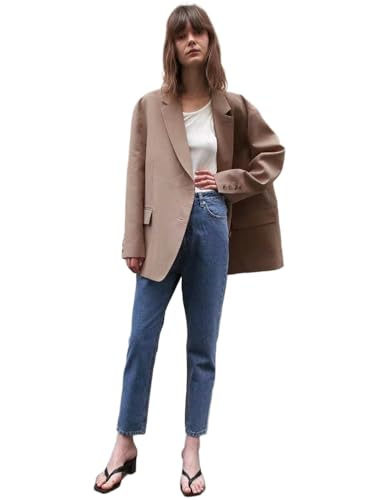 Blazer de Costume Femme Confortable pour Travailler Toute la Journée