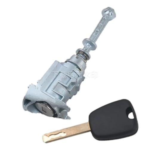 Cilindro de cerradura izquierdo para Citroën C4 con llave de alta resistencia mecánica 1