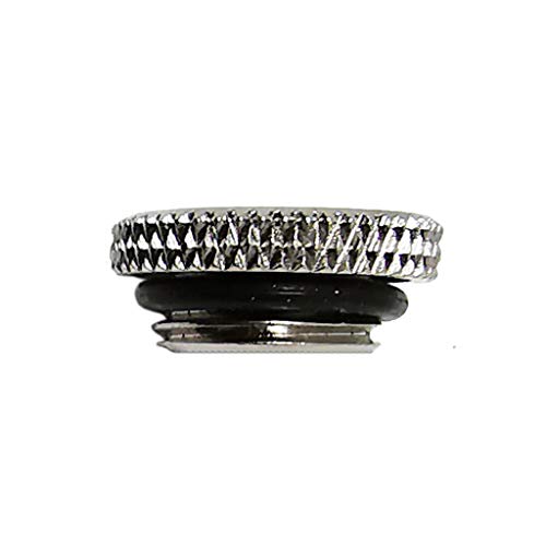 GKanMore G1/4" Stop Fitting with Coin Slot OD 13mm (1/2”) Stop Plug Fitting for Computer Water Cooling System, Sliver, Pack of 4 - Thumbnail 3