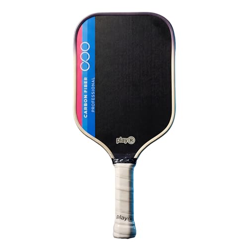 Image of playR Professional Pickleball Paddle 16mm Carbon Fiber T700 Kids & Adults