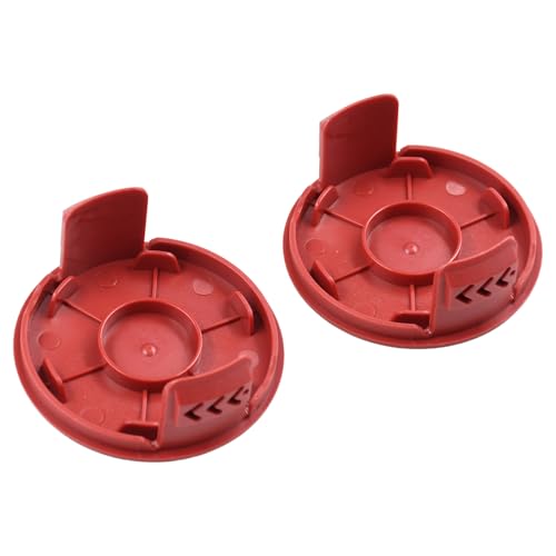 2 X Trimmer Spool Retainer Cap 125-8252 for Toro Trimmer 51484 51484T 51487 51487A 51487AT 51487T 51434 51435 12 Cordless Single Line Trimmer String Trimmer Spool Cover Cap for Toro 125-8252