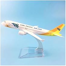 Scale Aircraft 16cm 1/400 for Air Cebu Pacific A320 Aircraft Model Diecast Metal Plane Model Decorative Souvenirs Gifts Suitable for Display