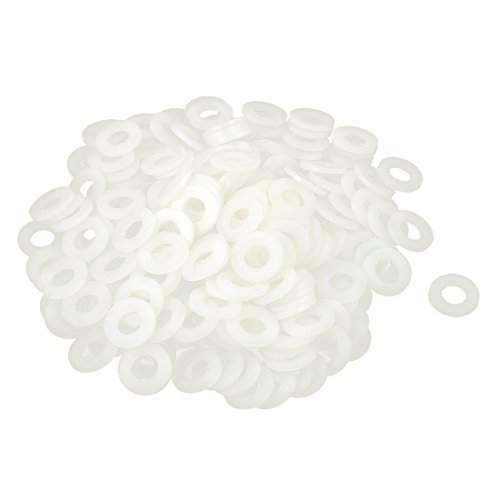Rondelle nylon plat M10 epaisseur 2mm isolant thermique et hydrique