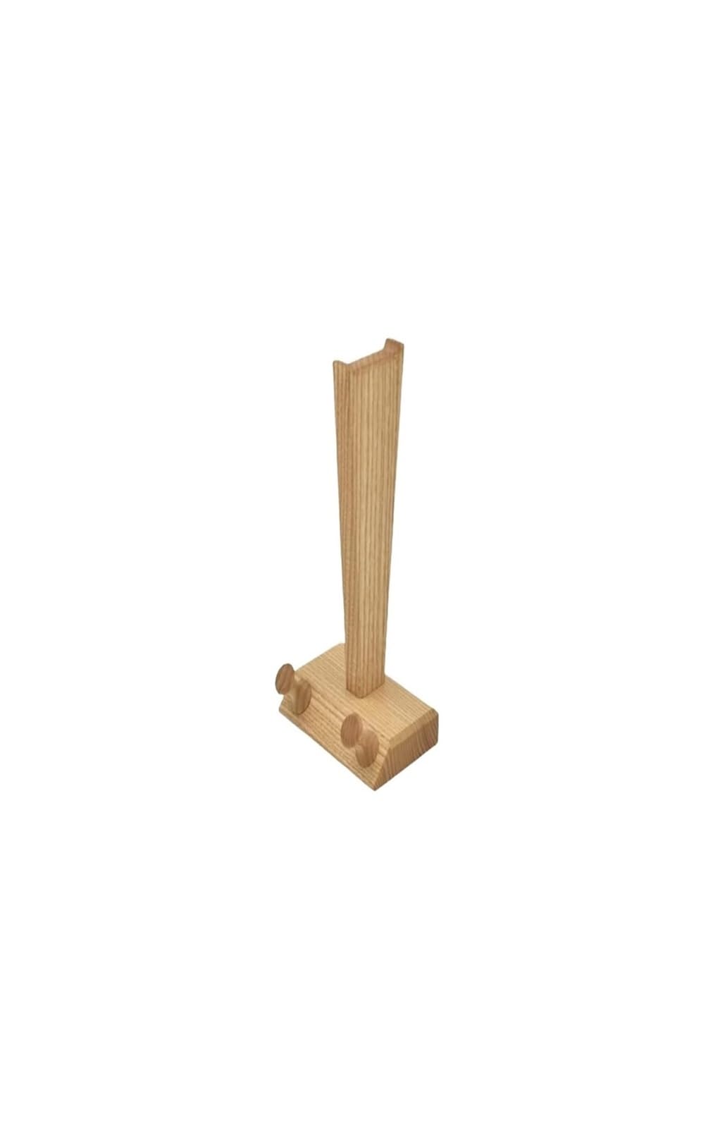 Supporto Cuffia Colonna Legno Massello, Gaming