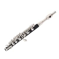 C-Piccolo-Flöte, C-Taste Piccolo-Flöte Eastar Piccolo-Instrument mit Reinigungsset, Tragetasche, Stimmstab für Anfänger, Notenprüfung, Spielen