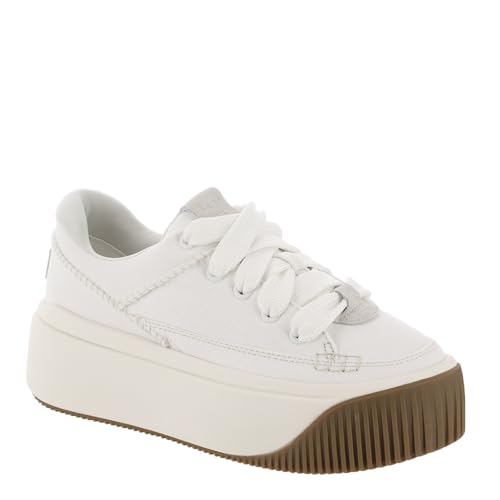 UGG Sneaker EZ-Duzzit Platform Donna, bianco, 9.5