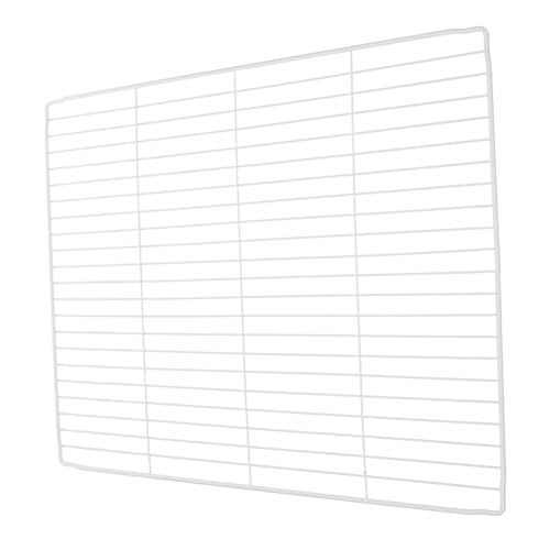 Hemobllo Séparateur D'étagère Métallique Pour Congélateur 45×35 Cm, Rangement Organisé Grille Aérée, Compatible Bâtonnets Glacés, Résistant Grand Froid, Accessoire De Congélateur Pratique