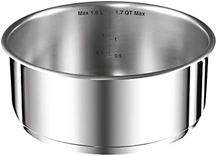 Tefal L94096 Ingenio Préférence Stainless Steel High Quality Non-Stick Pan/Pot Starter Set, 15 Pieces