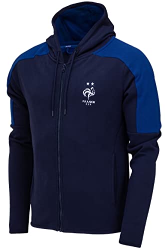 Equipe de France de Football Sweat Capuche FFF - Collection Officielle Taille Adulte Homme S