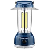Durapower LED Camping Lantern Rechargeable, Bright 2000 Lumen, 5 Modes, 4000 mAh Power Bank, IP44 Waterproof Lantern for Hurricane, Emergency, Power Outages, Home
