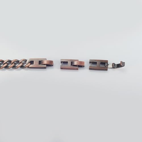 Pure Copper Necklace for Women Men, Copper Chain Recklace, Adjustable Jewelry Gifts（19.7inch）4