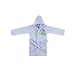 INTERBABY - Albornoz Infantil 100% Algodón T. 2-4 años, color azul
