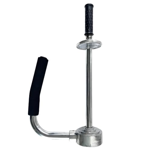 GOLICC Pallet Stretch Film Packing Machine Shrink Wrap Dispenser Holder, Adjustable Height 12-20 inch for 3" & 2" & 1.5" Film, Ergonomic Handle for Warehouse, Logistics, Industrial Packing