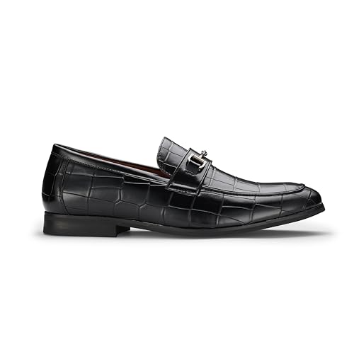 Image of Ferro Aldo Men's Premium Moc Toe Loafers | Casual & Dress Styles with Tassels & Horsebit Buckles