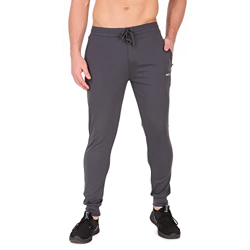 Image of NEXSTEP Men's Regular Fit Track Pants with Zipper Pockets