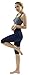 Private Island Women UPF 50+ Beach Board Shorts Pants Swimsuit Bathing Swim Rash Guard Yoga Bottom (S, Black-RSP)
