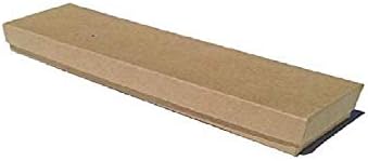 20 Brown Kraft Cotton Boxes Jewelry Bracelet, Watches, Necklace and Anklet Gift Displays 8" x 2"