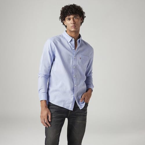Image of Levi's Men's Solid Slim Fit Shirt