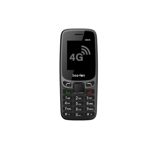 Beafon, C80 LTE 4G, Classic Line, Tastenhandy, Farbdisplay TFT 1,77(4,49cm), beleuchtete Tasten, Freisprechen, Kamera