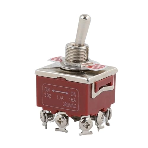 Interrupteur à bascule E-TEN303 haute performance 9 broches 15A 250V