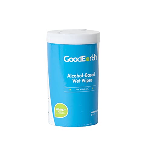 GoodEarth Wet Wipes Canisters - 1200 Total Wipes (100 wipes per canister; 12 canisters per case)