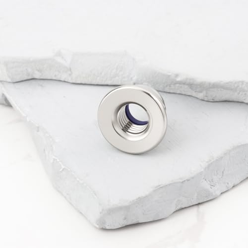 AS Axis Spindleon 5 Stück M10x1,5 Sicherungsmutter 14M7400 Kompatibel mit John Deere 21,8x15x13,5 Mm