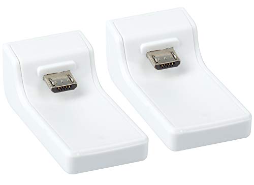 Replacement Charging Dongle Twin Pack for Venom PS4 Docking Station - White (PS4) (PS4)