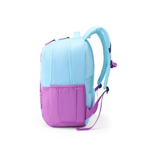 Image of American Tourister Ollie 4.0 Xl 01 G.C.Blu, Extra Large School Backpack, Age 8-12 Years, 3 Compartments,3D Glasses Inside - Atplayunique 32.5 Ltrs Capacity - Girls