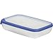Produktbild Curver 00009-082-00 Rechteckige Frischhaltedose New Grand Chef, 2,6L, transparent / blau