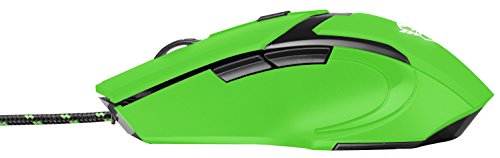 Trust GXT 101-SG Spectra Mouse Gaming, Verde