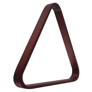 VANZACK triangle de billard bois massif 32 x 29 cm