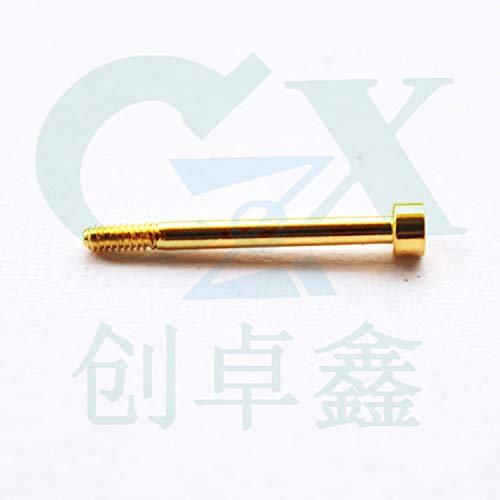 Gimax 2.213.5mm female CNC lathe parts thread head solder PCB pin pogo pin connector