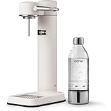 aarke (アールケ) カーボネーター 3 (マットホワイト) 炭酸水メーカー 専用ボトル付き (ソーダストリームガスシリンダー対応/ステンレス製 炭酸メーカー) 高級 スタイリッシュ / Carbonator3 Matte White 国内正規品