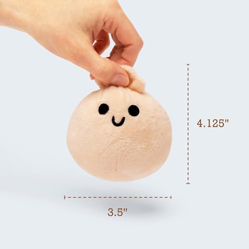Image of Emotional Support Dumplings by Relatable, Cuddly Stuffed Animals and Toys, Squishy Toys and Plushies, Great Gift Ideas for Loved Ones of All Ages, Includes 5 Plushies with Carrying Basket
